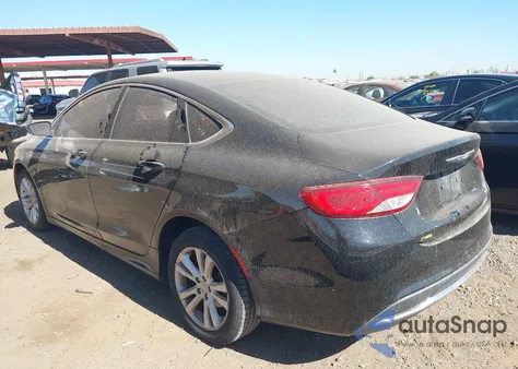 2015 Chrysler 200 Limited z USA, uszkodzony, nr VIN 1C3CCCAB4FN574820